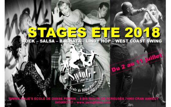 STAGES D’ETE 2018