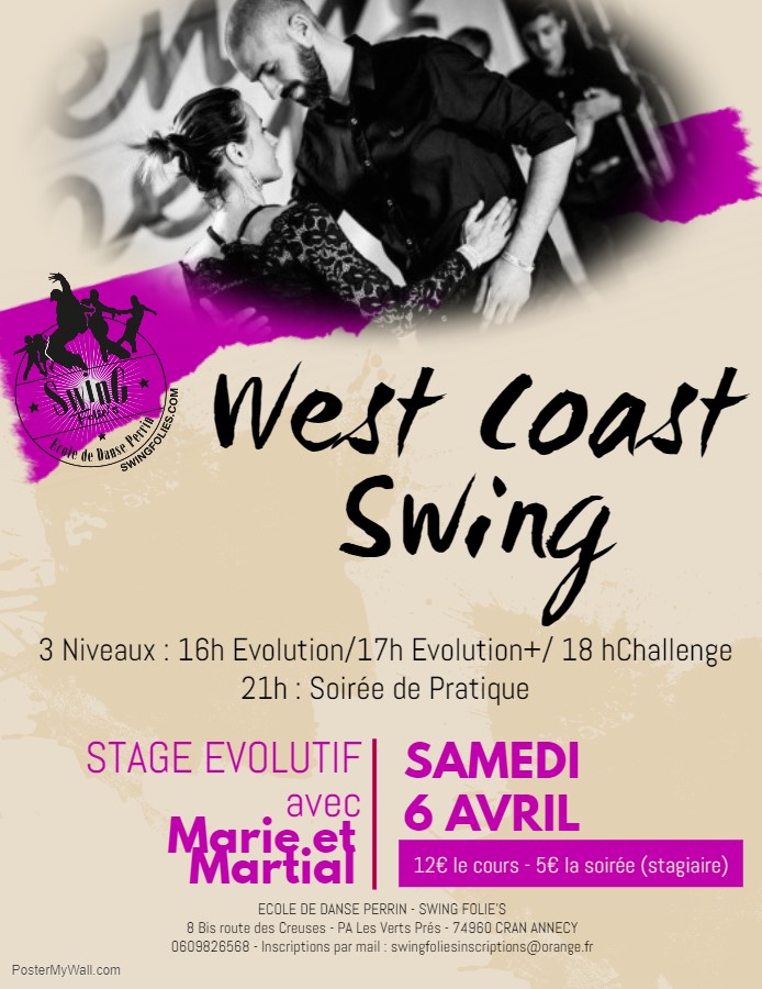 STAGE DE WEST COAST SWING