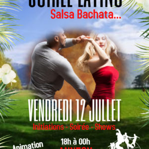 Vendredi 12 Juillet Soirée Latino Pâquier