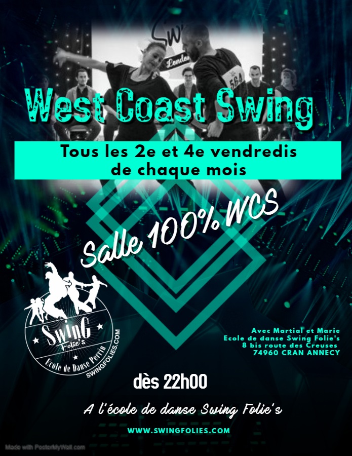 Soirées 100% West Coast Swing