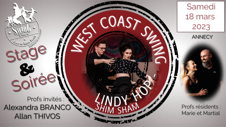 STAGE WEST AND SWING S- SAMEDI 18 MARS 2023
