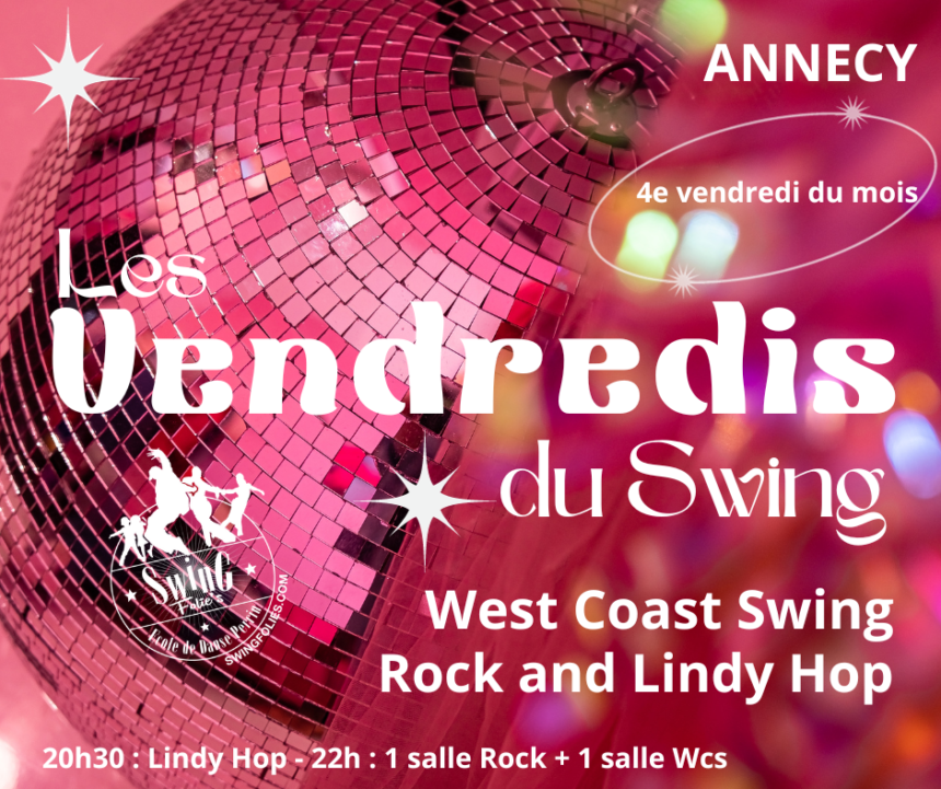 Les vendredis du swing – Rock, Lindy Hop et West Coast Swing
