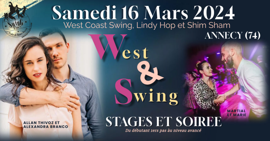 STAGE WEST COAST SWING – LINDY HOP ET SOIREE