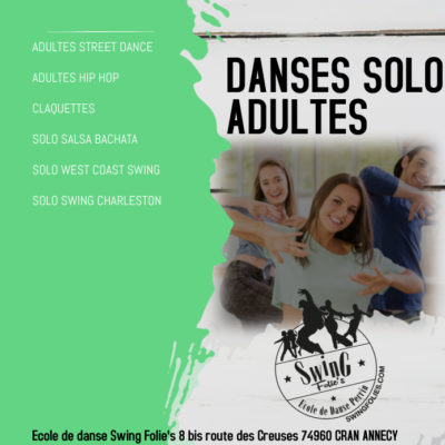 B – SPECIAL ADULTES DANSES SOLO